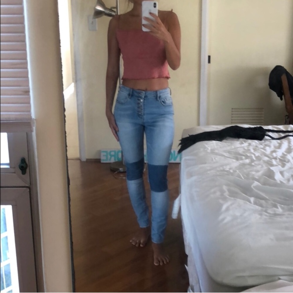 PACSUN Patch Super HighRise Skinniest Skinny Jeans - Picture 6 of 8